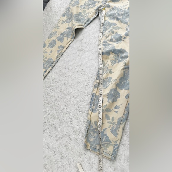 CURRENT ELLIOT The Stiletto Blue Rose Ankle Jean - Picture 8 of 10